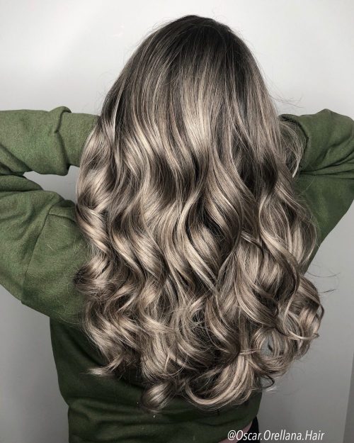 Ash Blonde Highlights